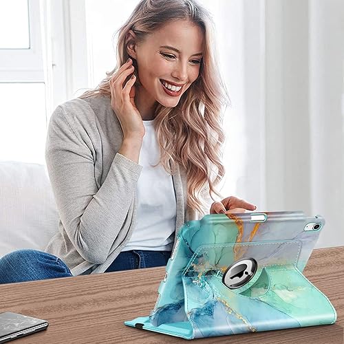 Vista 71 de Fintie Funda giratoria para iPad (A16) de 11ª generación de 11 pulgadas (2025), iPad de 10.9 pulgadas (2022) – [Soporte para lápiz integrado] Funda