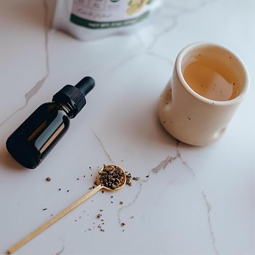 Miniatura 6 de Elanen Naturals Hoja de gordolobo orgánica de 8 onzas (8.01 oz), té de hoja de gordolobo orgánico certificado por USDA, hojas de gordolobo, hojas de