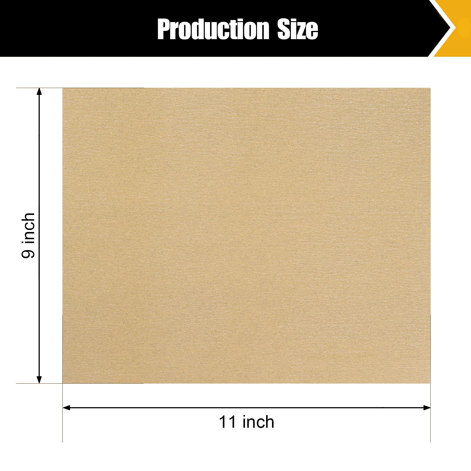 BOSHCRAFT 60 piezas de papel de lija de alta calidad, 23 x 28 cm para madera de metal muebles lijadora de mano acabado automotriz 60/80/120/150/220/400 grano surtido de papel de lija para uso