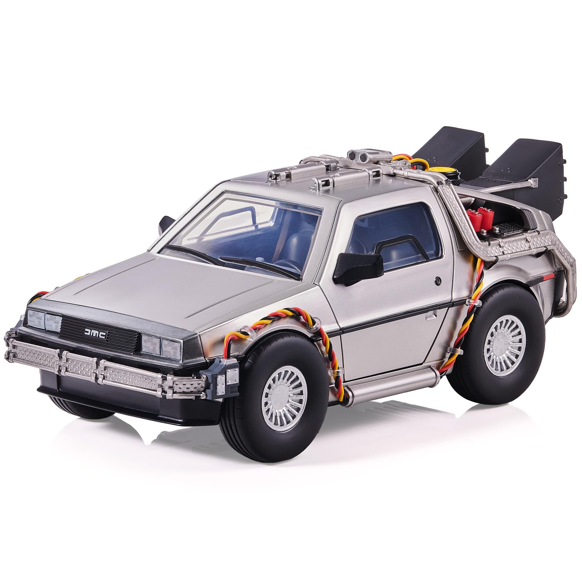TUBBZ Special Edition: Back to the Future  Delorean Time Machine Collectible Vehicle Display Toy for Mini Figures