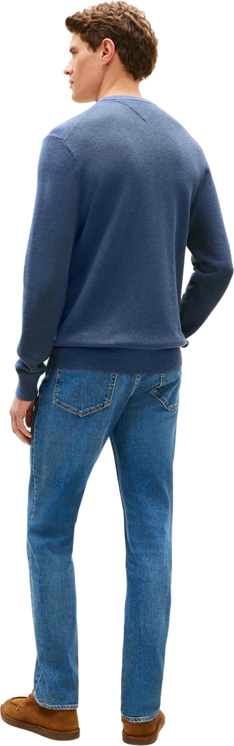 Tommy Hilfiger Jersey Hombre Essential Structure Crew Neck Regular Fit