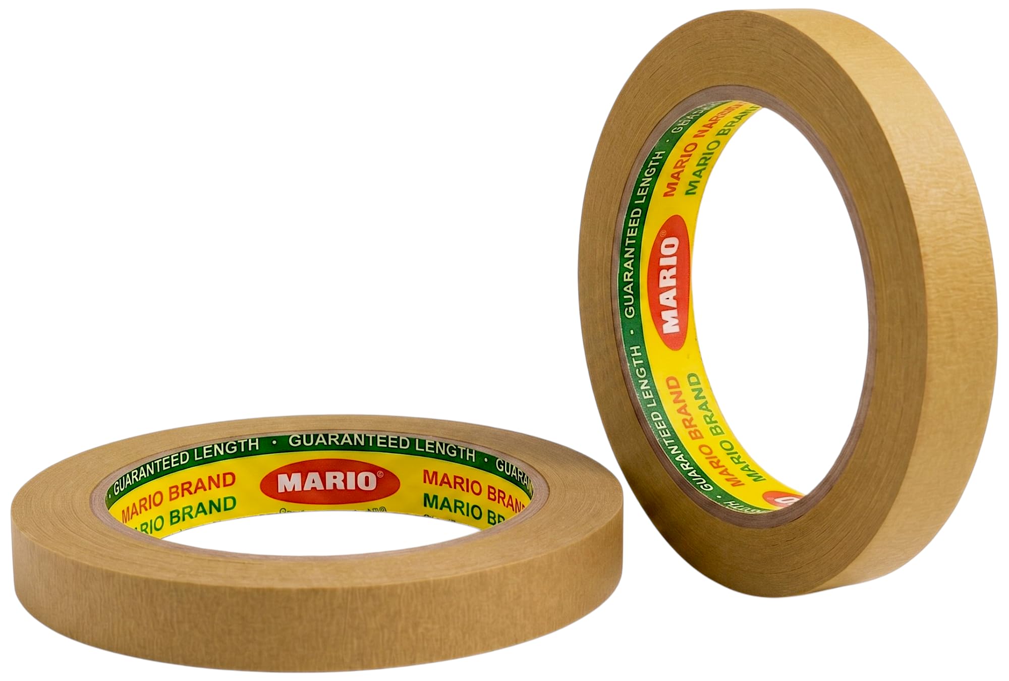 Mario Brown Masking Tape – 20 Meter Length, 6mm Width – High Strength Tape for Fine Detail Painting & Craft Work – Clean Removal – Pack of 2 Rolls-image-21