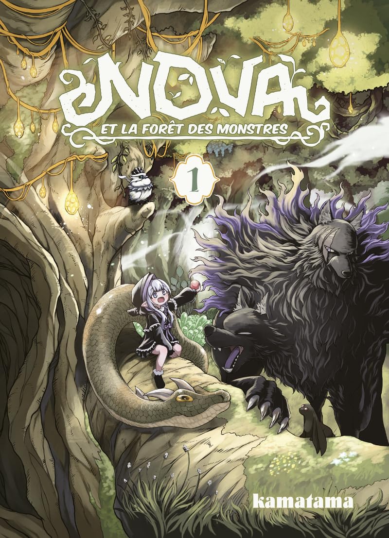 Komikku éditions Nova et la forêt des monstres tome 1 Manga seinen