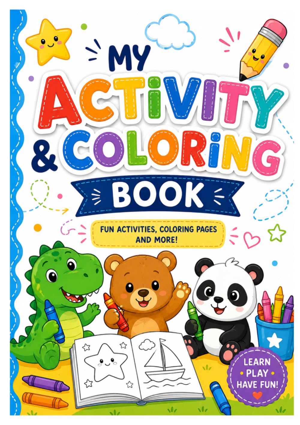 My Activity & Coloring Book