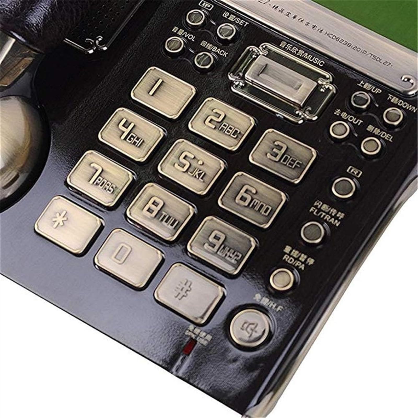 Telefon stacjonarny do domu Antyczne telefony stacjonarne w stylu retro do domu Przewodowy telefon stacjonarny do biura biznesowego Hh-end