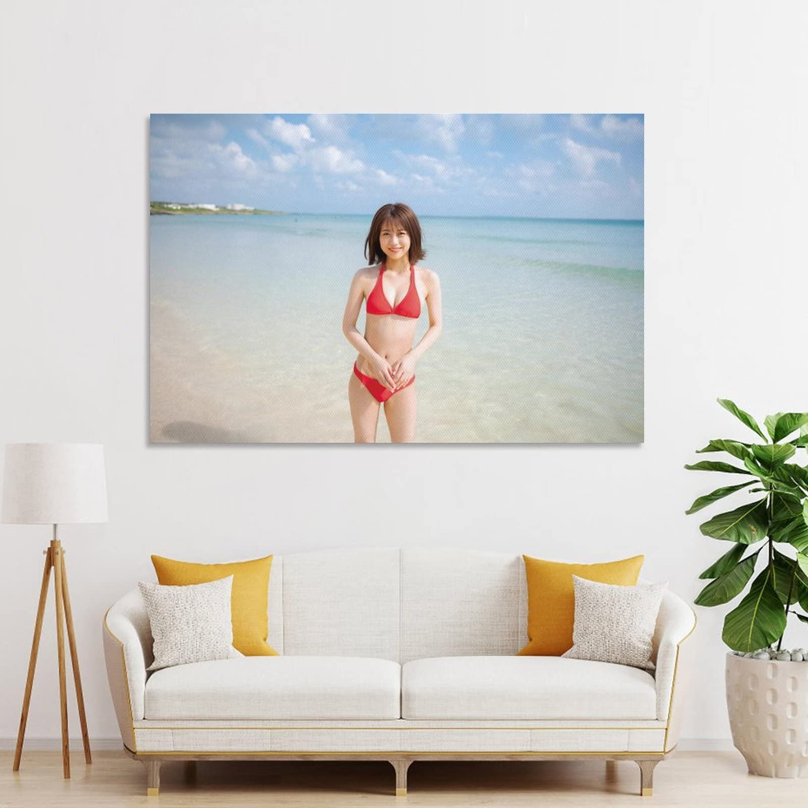 Amazon.co.jp: AKB48篠崎彩奈写真清純セクシー水着ポスター絵画