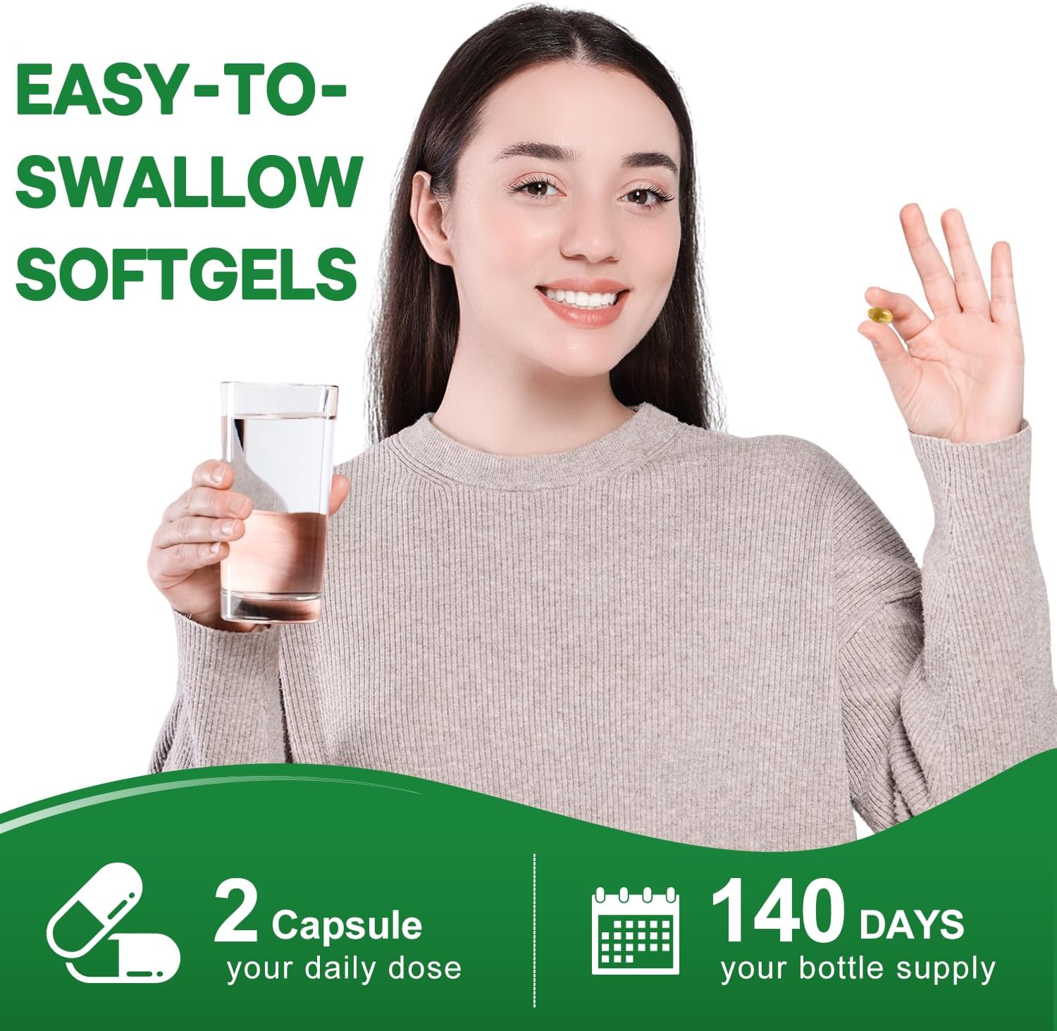 Oil of Oregano with Black Seed Oil, 90/280/560/840 Softgels, 9000mg Per Serving – 2-in-1 Oregano Supplement for Immune Health with High Carvacrol & Thymoquinone | Plant-Based, Non-GMO - Image 6