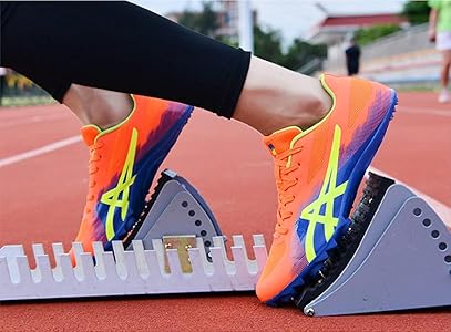 Scarpe Chiodate Atletica Leggera Unisex - 8 Chiodi, Traspiranti E Antiscivolo, Per Sprint E Salto - Foto 10