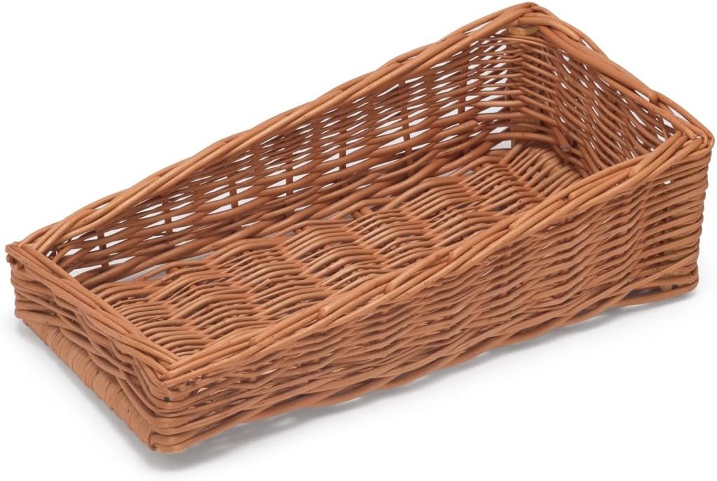 Sloping Display Basket Style III, Willow, Natural, 20 x 39 x 18 cm, 750-20
