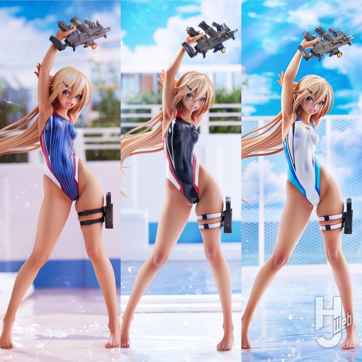 ARMS NOTE 水泳部のコウハイちゃん3色セット