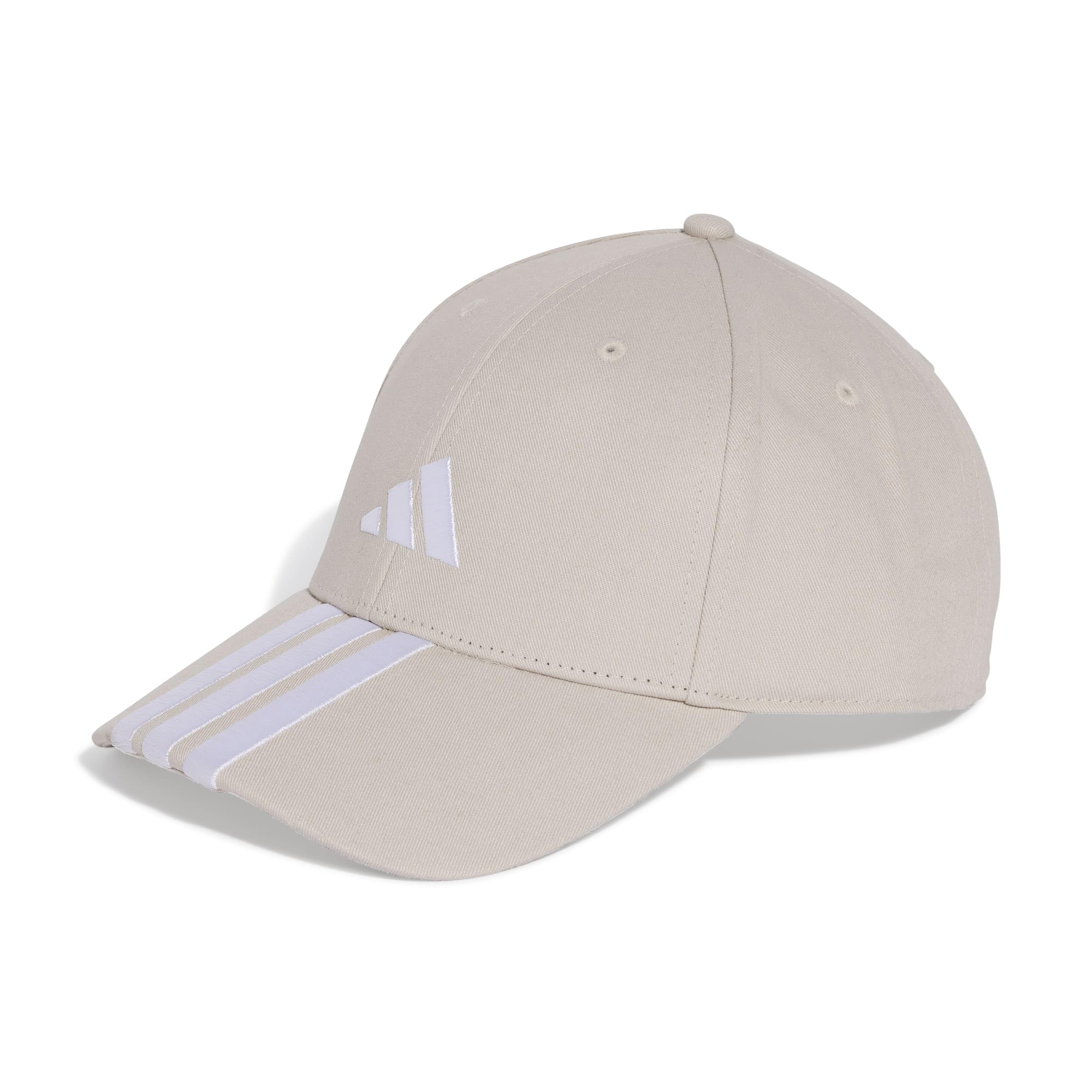 adidas Unisex Bball 3S New Logo Hat, Wonder Alumina/White, XXS-XS