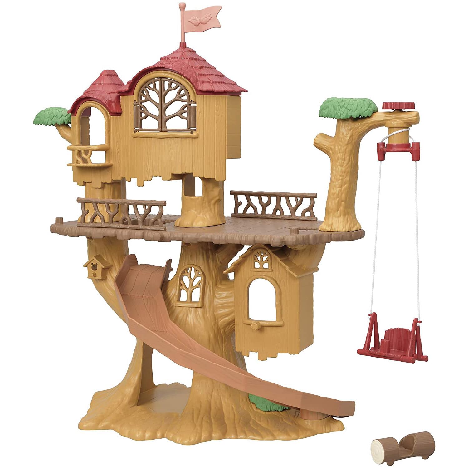 Sylvanian Families - La cabane dans les arbres - Set + de 3 accessoires - Plongez dans l'univers de la famille Sylvanian - Figurines animaux miniatures - Jouet enfant 3 ans et + - 5494