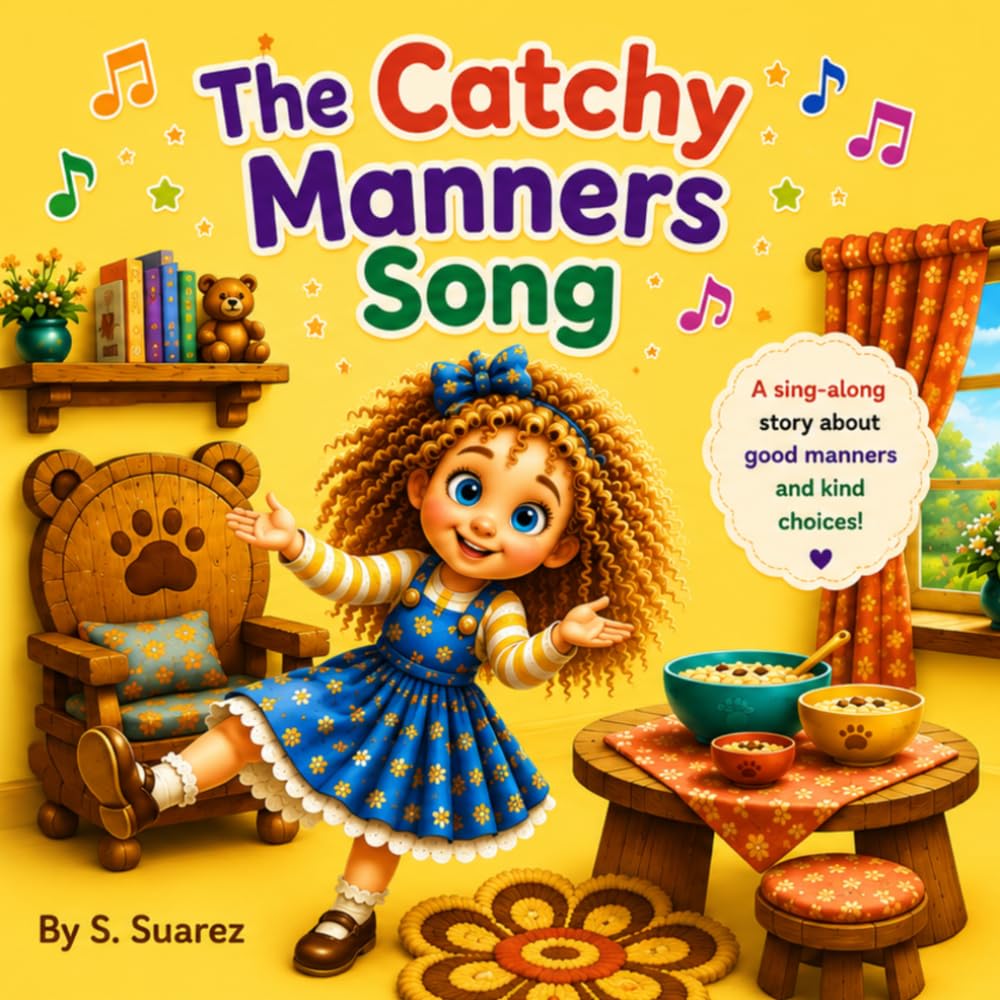 The Catchy Manners Song: A Fun Rhyming Picture Book for Toddlers and Kids About Manners and Kindness