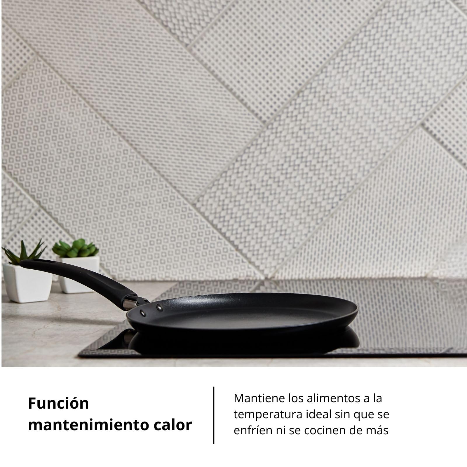 Corberó - Placa de Inducción | CCIG373FLEX | 60cm | 3 Zonas con Zona Flex | 7300W | Control Táctil Slider | 9 Niveles | 3 Booster | Temporizador | Desconexión automática | Cristal Ilva