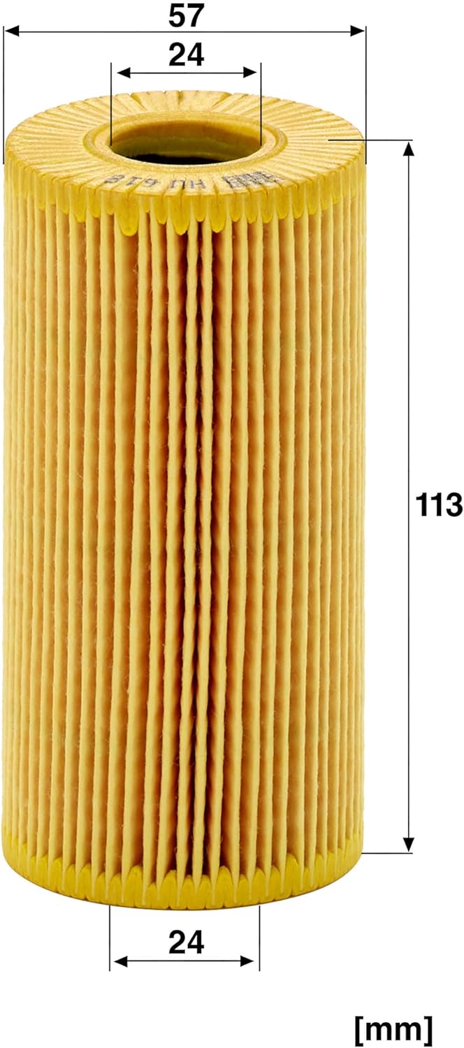 MANN-FILTER HU 618 x Oil Filter - CARS + TRANSPORTERS