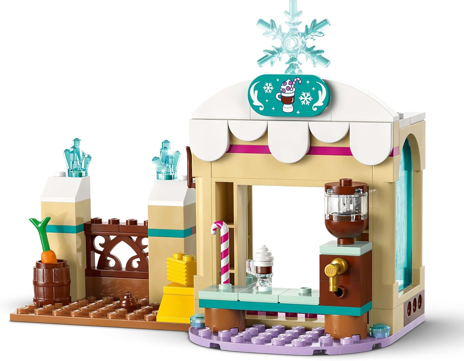 LEGO 43256 Disney Princess Anna and Sled Dust, Toy, Birthday, Present, Blocks, Educational Boys, Girls, Children, 4, 5, 6, Disney Goods, Pretend Play, Pretend Play