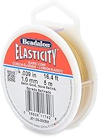 Vista 38 de Beadalon Elasticity - Cordón elástico (0,8 mm, 5 m), transparente