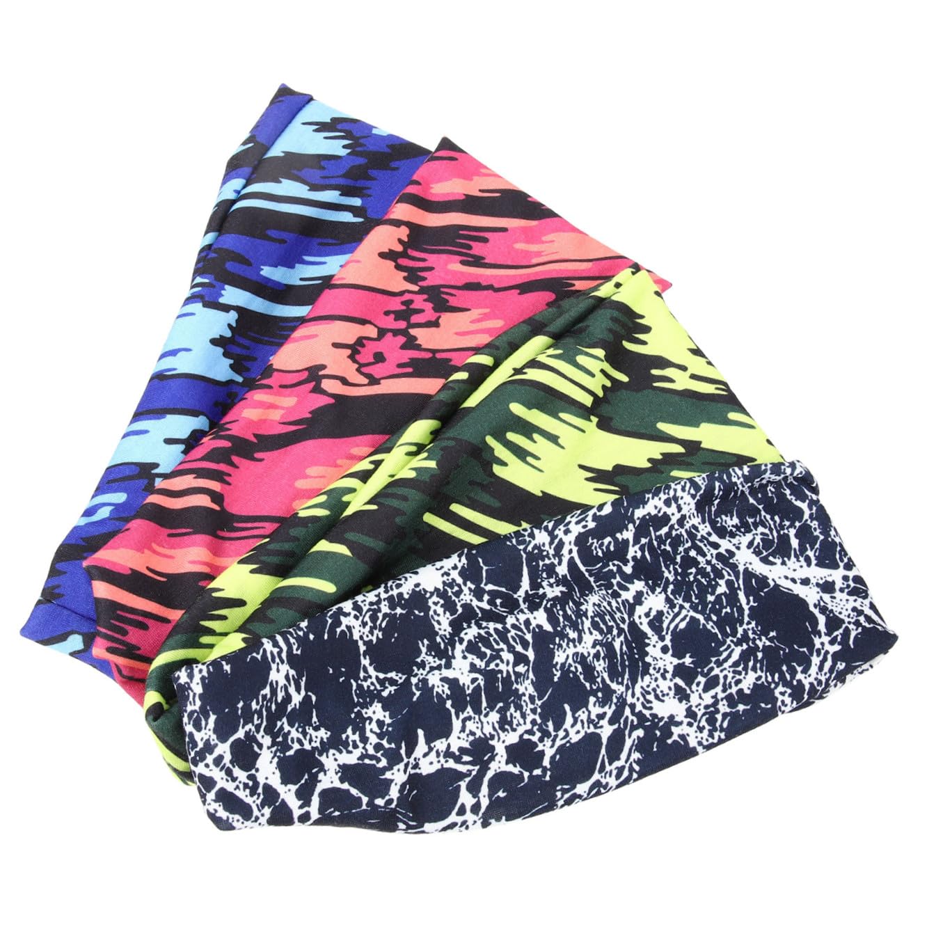 BESTonZON Sport Schweißbandana Sport Stirnbänder Modisches Yoga Stirnband Fahrrad Schweißband Haar Baumwolle Laufschweißband Gelbe Schweißbänder Schweißbänder Stirnband Damen