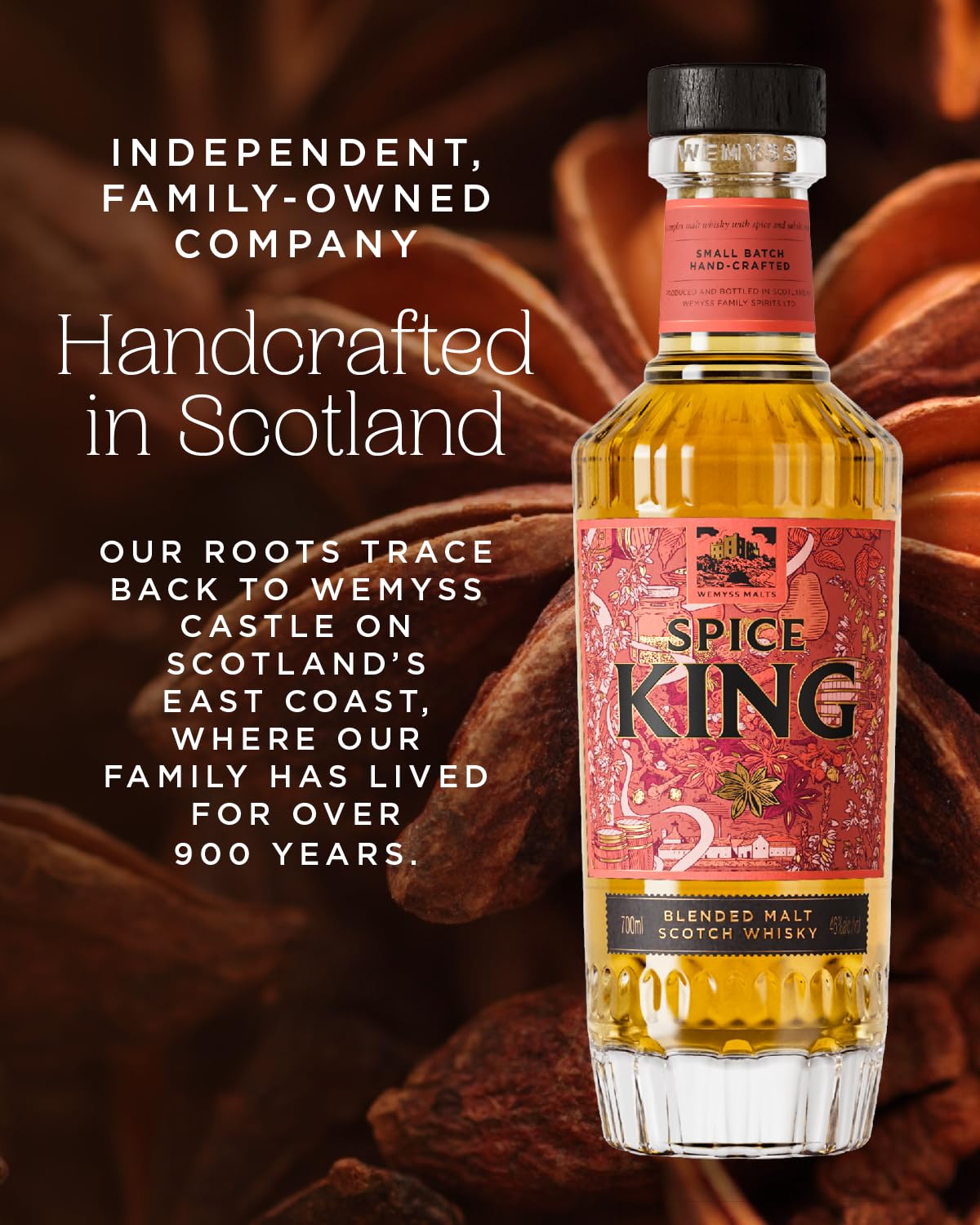 Amazon.co.jp: ウィームスモルト スパイス キング ブレンデッドモルト
