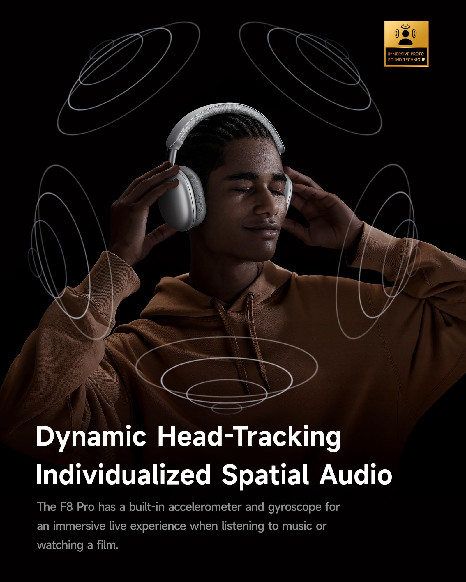 Picun F8 Pro Noise Cancelling Headphones Review - Dettaglio