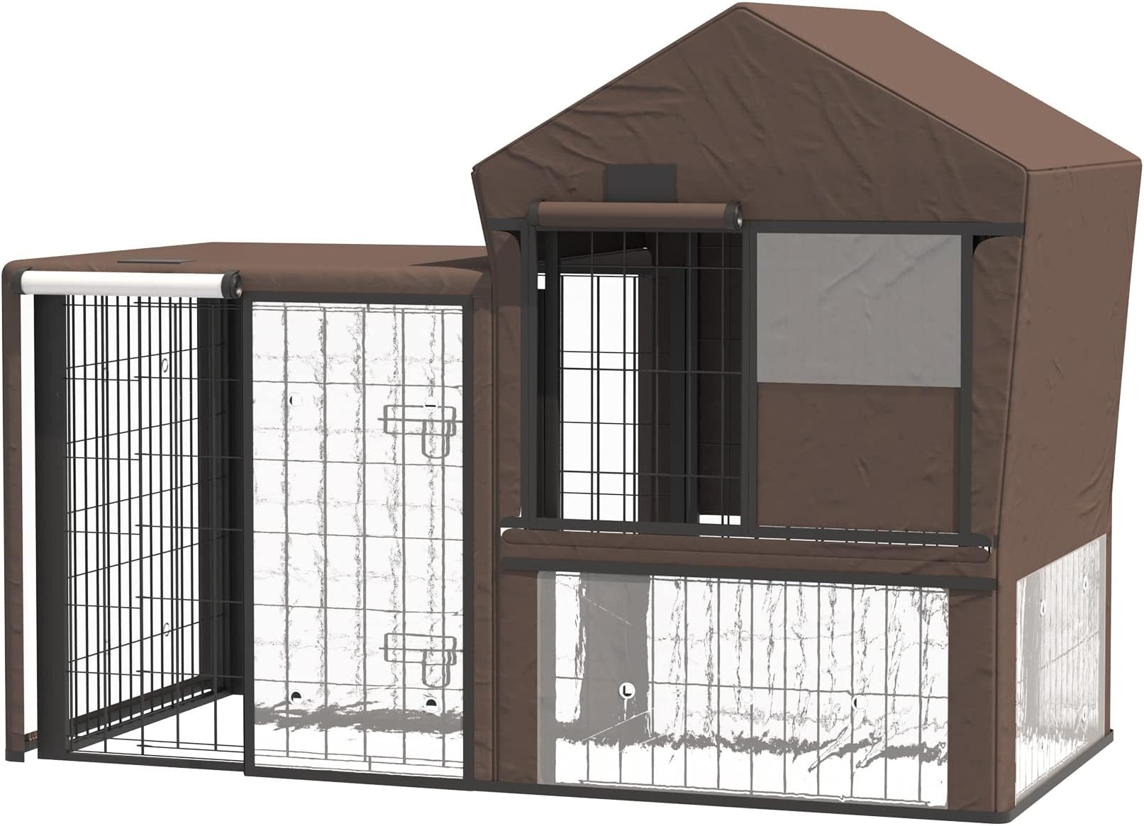Eggshell RAIN COVER FOR LARGE SMOKEY XL RABBIT HUTCH GUINEA PIG HUTCHES