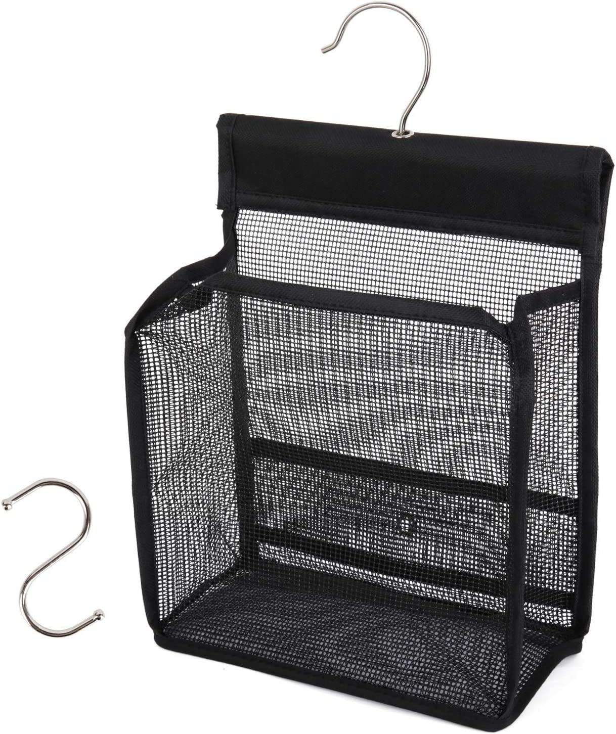 Amazon.com: GGMOVE Hanging Mesh Shower Caddy College with Hooks, Bath ...