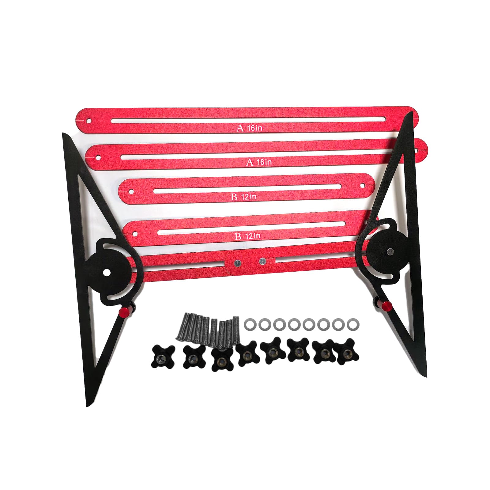 Gabarits d'outils de mesure efficaces pour les marches d'escalier pour des tâches de planification et de construction efficaces