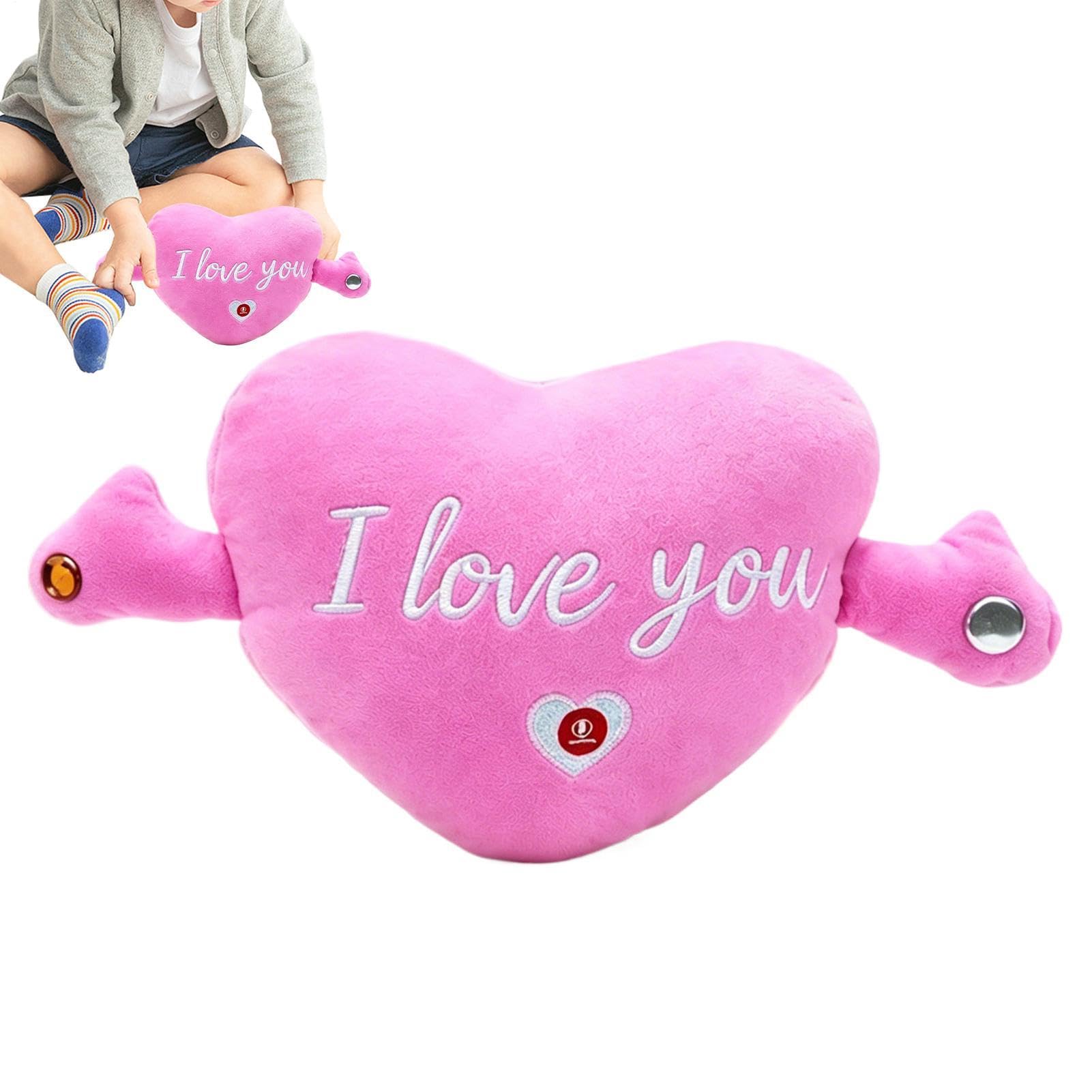 Peluche éducative en forme de cœur le cadeau idéal pour parents - 8