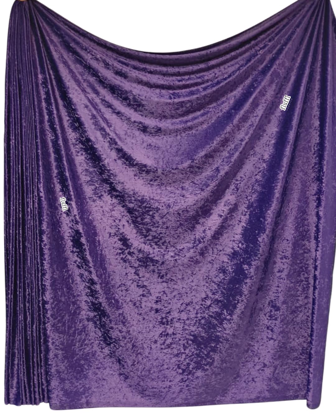 Tia Knight Mauve Crushed Velvet Stretch Material | Soft Furnishing, Craft Velour & Dressmaking Fabric | Same Day Dispatch | Sold By The Metre | By Q156 (Mauve)