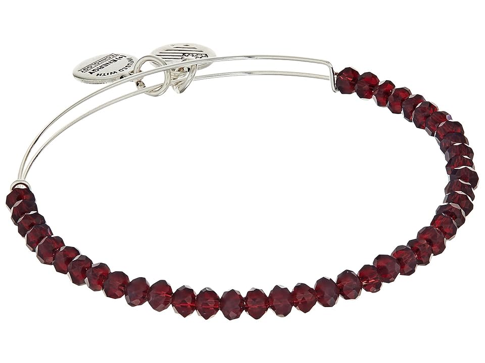 

Alex and Ani Brilliance Bead Stardust (Shiny Silver) Bracelet