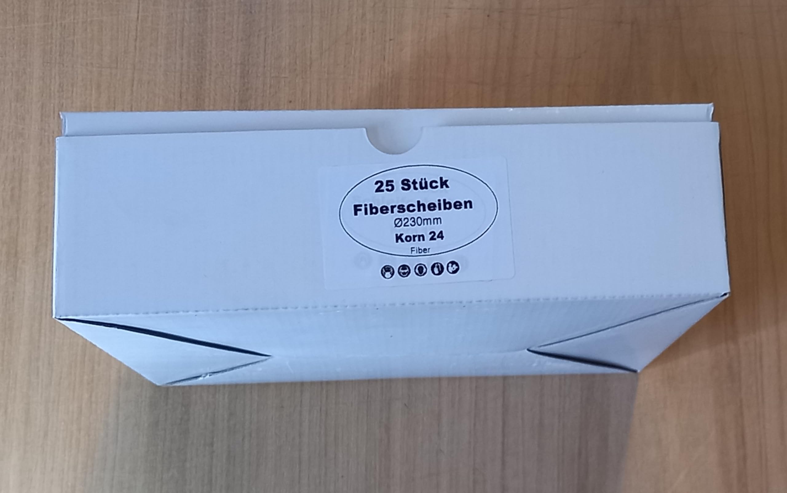 Fiberscheiben Eckra Ø 230 mm 25 Stück P 24 Fiberschleifscheiben Schleifscheiben