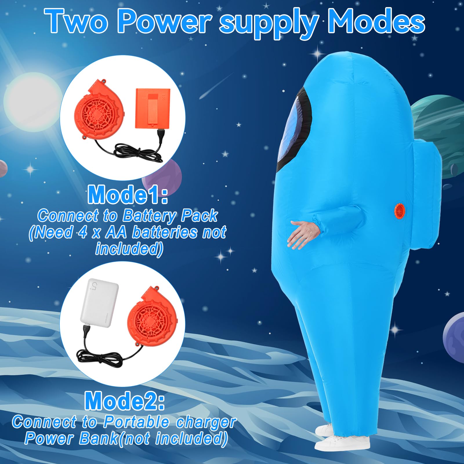 Spinosaurus Inflatable Space Costume for Adult Inflatable Costume Blow Up Halloween Costumes Spacesuit Costume for Woman Men - Image 2