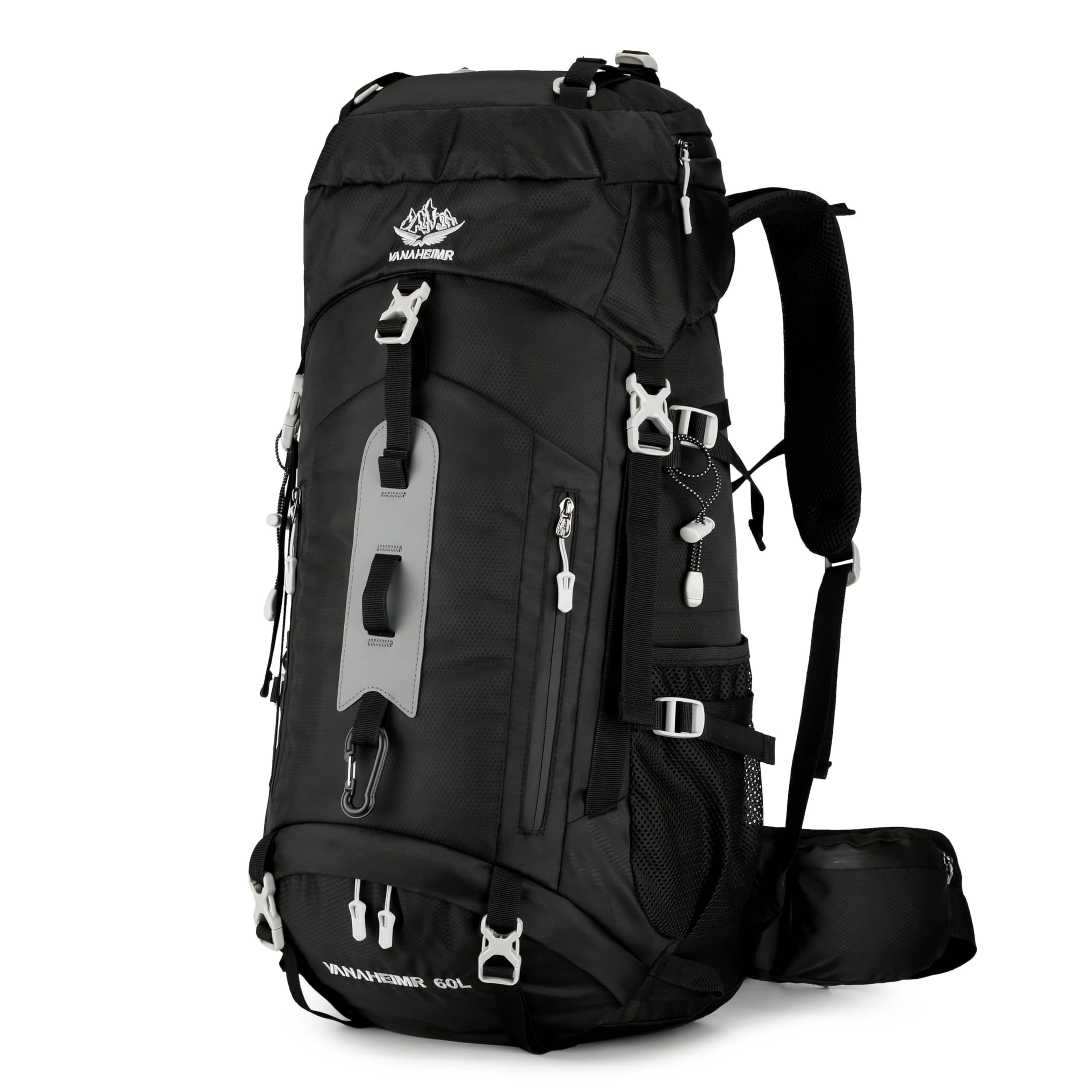 Maity Wanderrucksack 60L – wasserdichtes Nylon, MOLLE-System, ergonomisch & belüftet, separates Bodenfach, viele Taschen – Trekkingrucksack für Wandern, Bergsteigen & Reise
