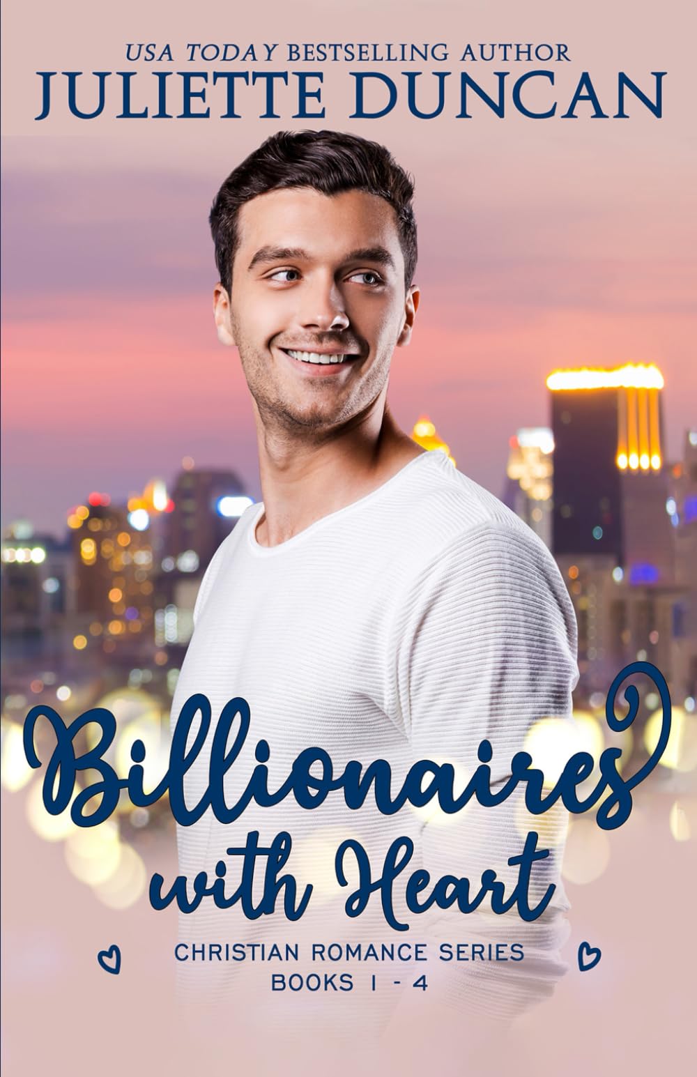 Billionaires with Heart Series Books 1-4: A Christian Romance