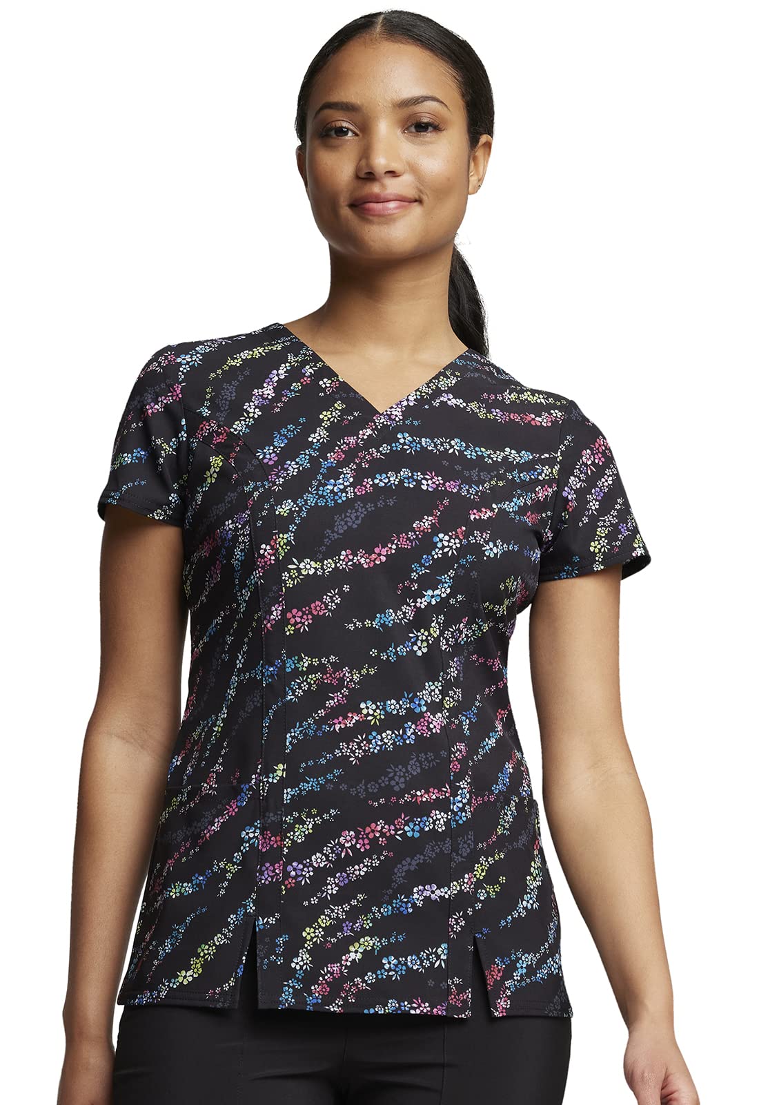 Dickies EDS Women Scrubs Top V-Neck DK656