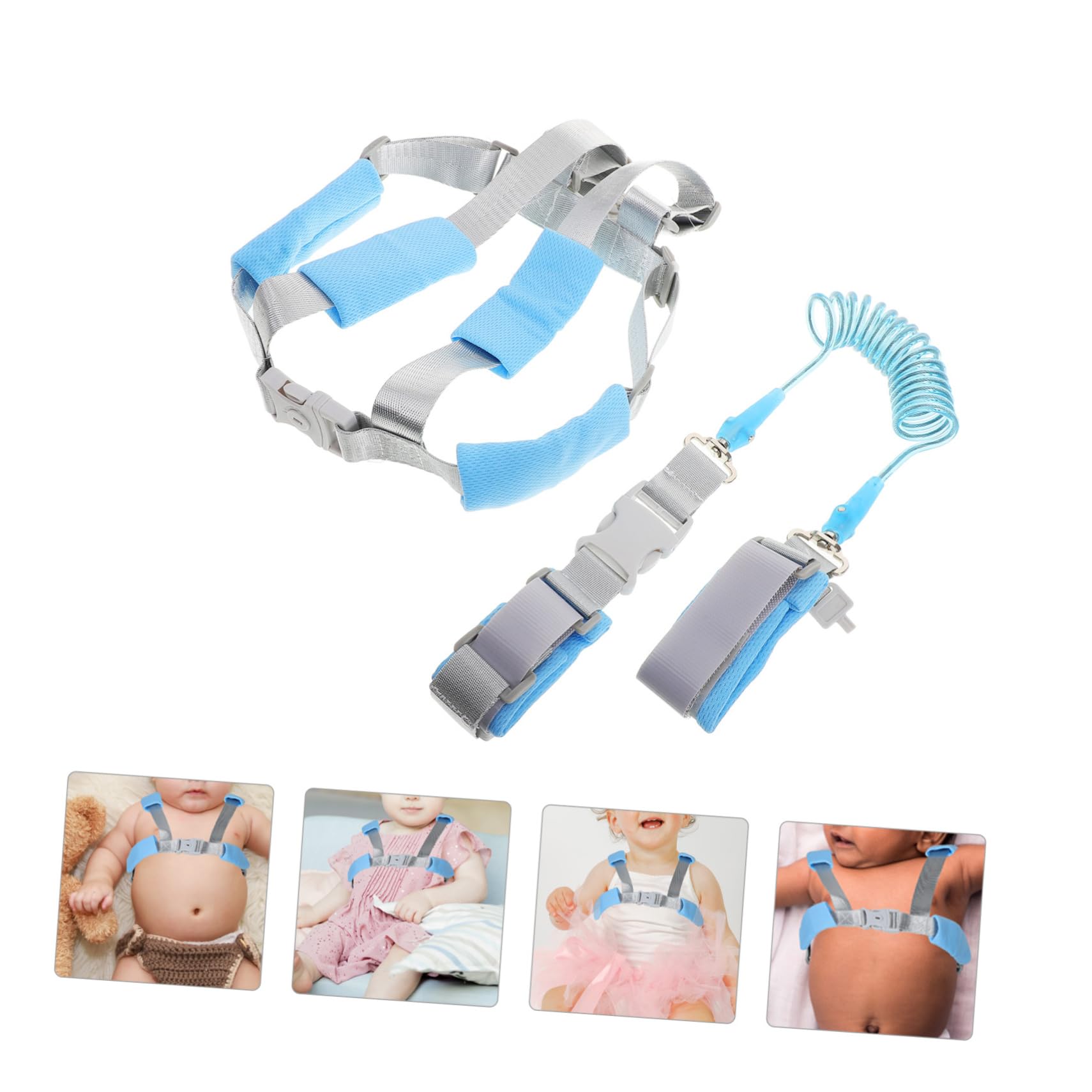 Toyvian 5pièces De Sécurité Pour Garçon Fille Avec Lien De Poignet Anti-perte Sangle Ajustable Pour Promener Les Tout-petits Toute Sécurité Les Lieux Publics