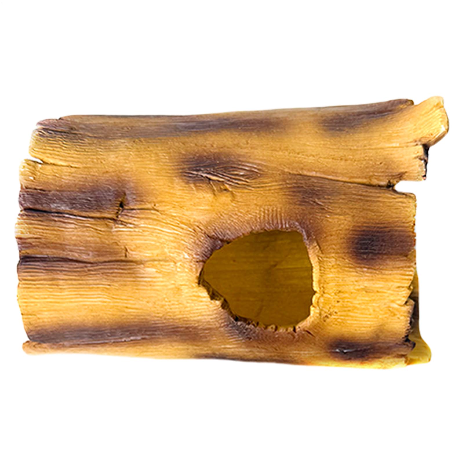 Generico Rifugio Per Rettili - Rifugio per Tartarughe e Lucertole con Texture Albero Simulato | Decorazione per Acquario, Area di Basking e Paesaggio Arrampicabile per Tartarughe, Anfibi, Leopardo e