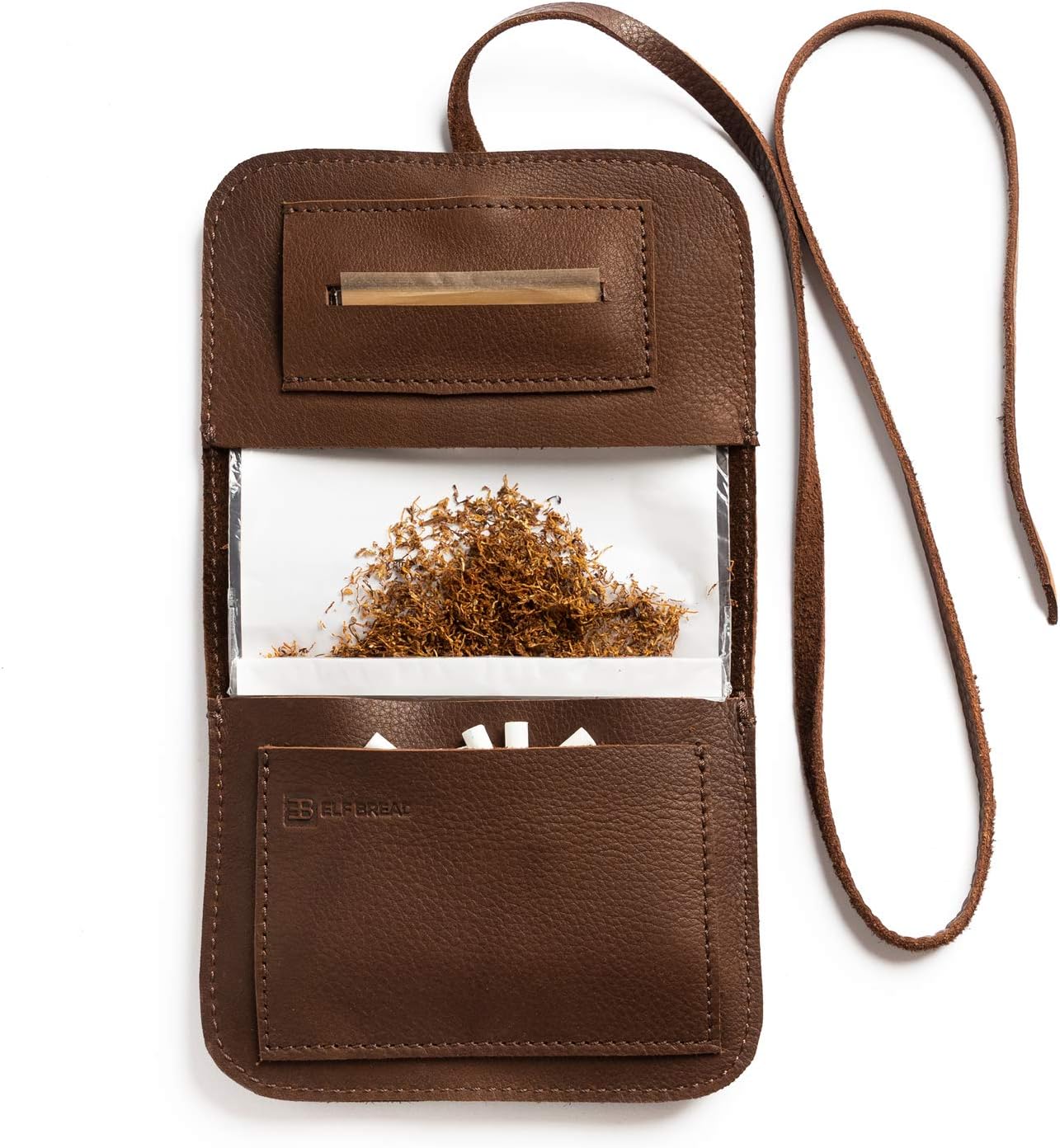 1.3 - Rolling Tobacco Pouch/Tobacco Case/Tobacco Holder/Handmade/Natural Leather