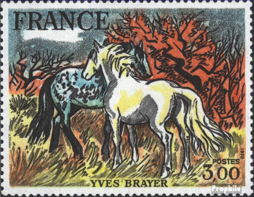 Prophila Collection Frankreich 2135 – Briefmarken-Set Kunst 1979, Postfrisch MNH, Sammlerstück
