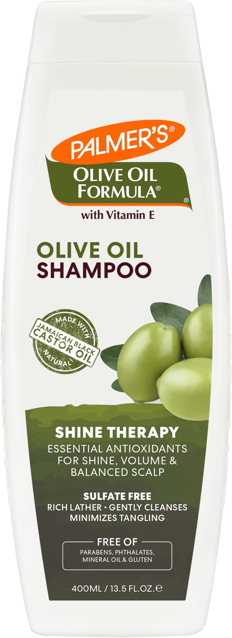 Palmer's Olive Oil Formula Shampoo, Bottle, 400Ml (pack of 2 )
