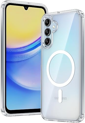 Miniatura 406 de FNTCASE para iPhone 15 Funda Transparente: Fundas para iPhone 14/13 Compatibles con Magsafe, Funda Anti-Amarilleo, Grado Militar de Protección