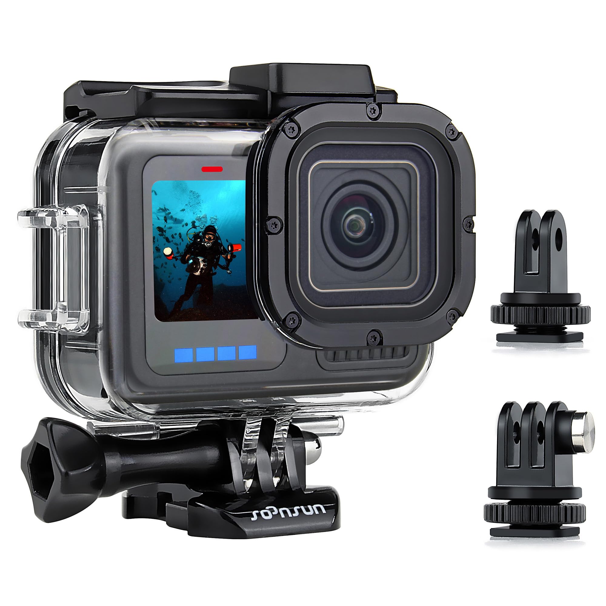 AFAITH Filtri Subacquei Custodia Impermeabile Set Per GoPro Hero - Foto 10