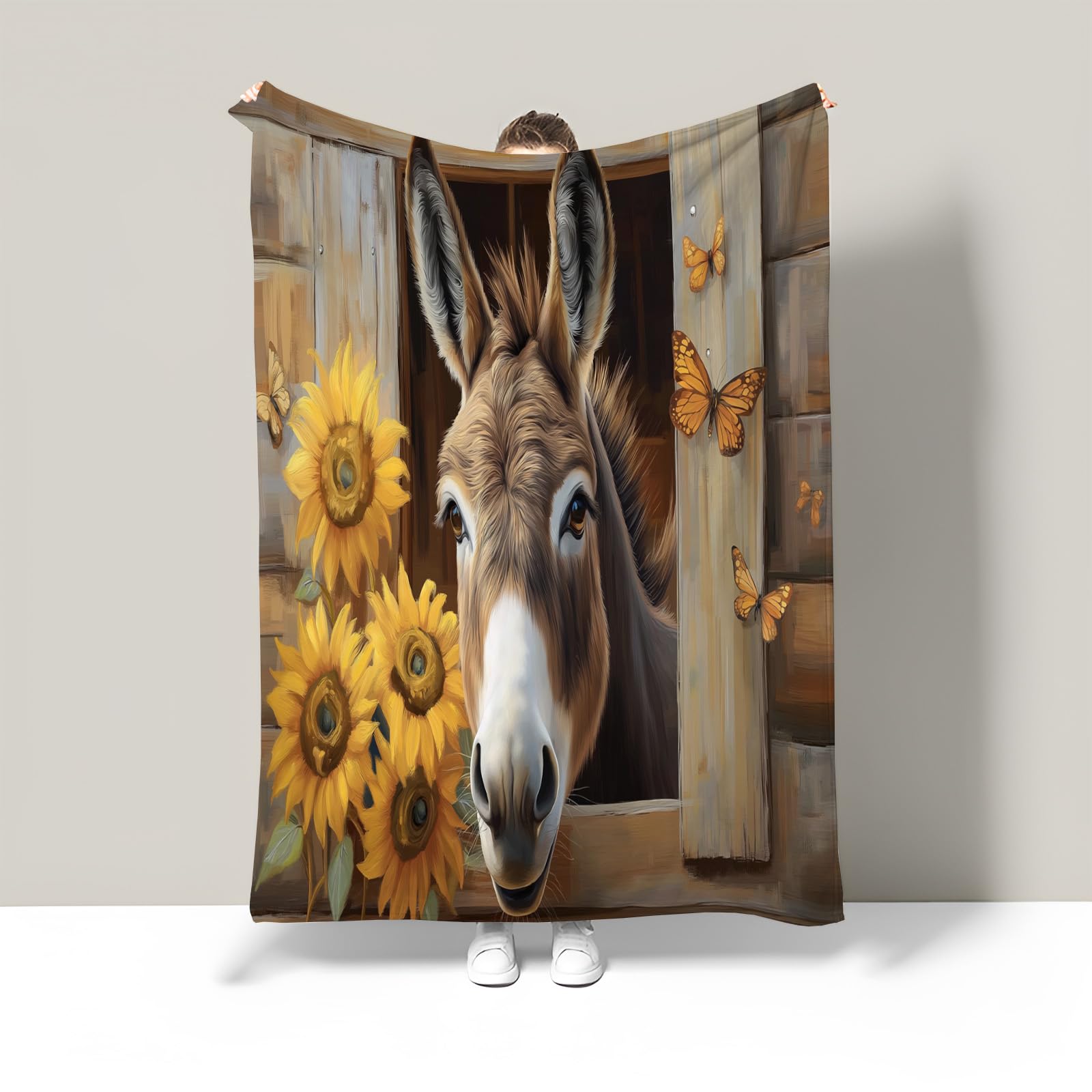 Couverture douce fausse cachemire contre le froid du lit 150x200