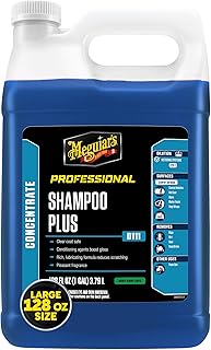 Meguiar's D11101 Shampoo Plus jabón de lavado para autos, 1 galón