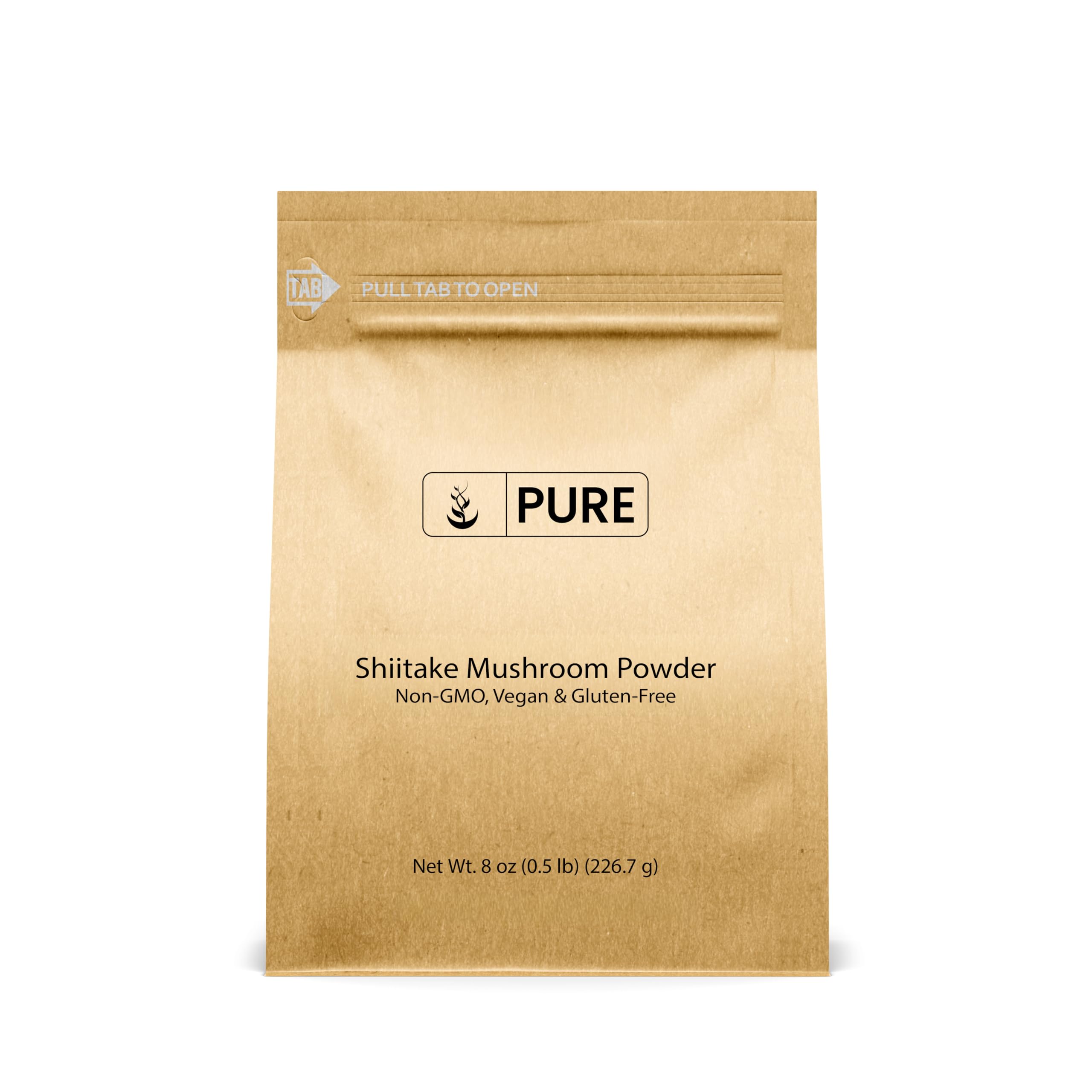 PURE ORIGINAL INGREDIENTS, Shiitake Mushroom Powder, 8 Oz