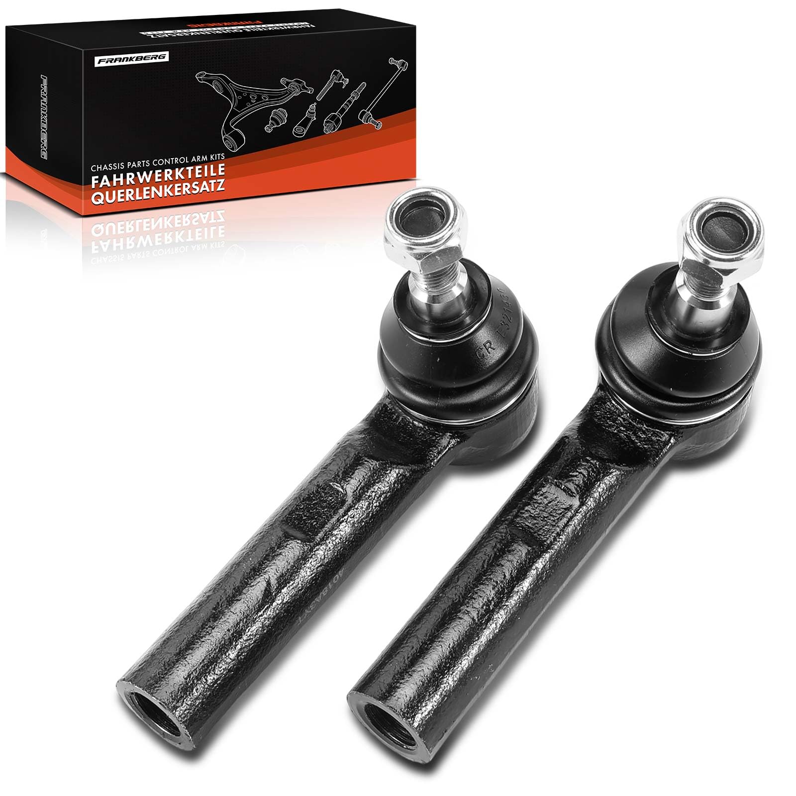 Frankberg 2x Rotule Direction Essieu Avant Extérieur Compatible avec Jumper 230 244 1.9L-2.8L 1994-2006 Ducato 230 244 1.9L-2.8L 1994-2006 Boxer 230 244 1.9L-2.8L 1994-2006 Remplacer# 4018A3