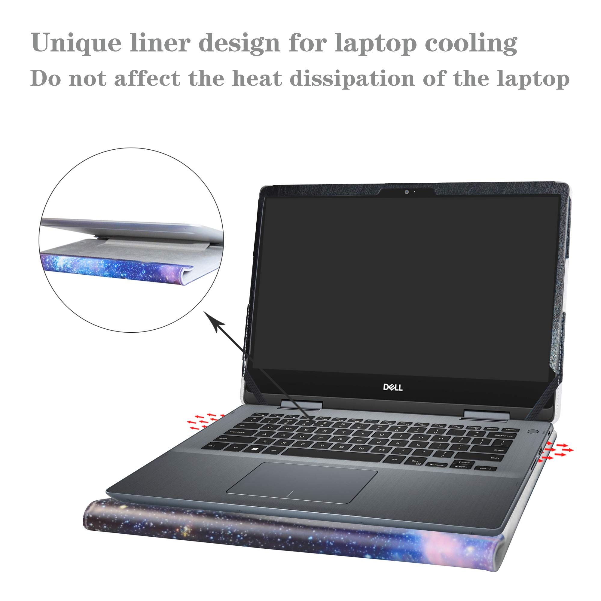 Amazon.co.jp: Alapmk 保護ケースカバー 14インチ Dell Inspiron 14 2