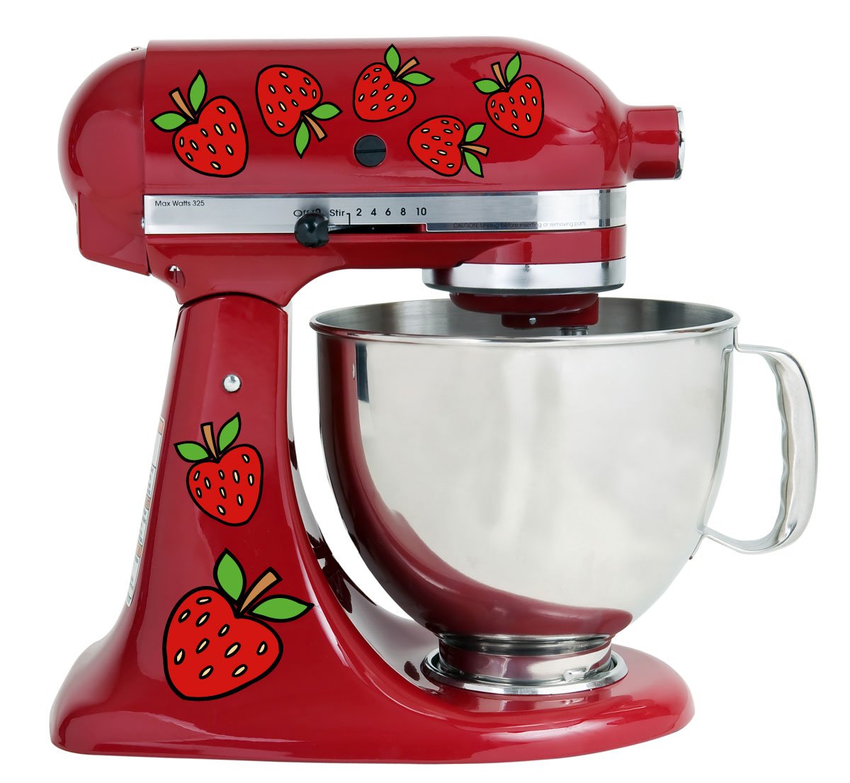 Strawberry Bakery Decals for Kitchen Mixers Stickers