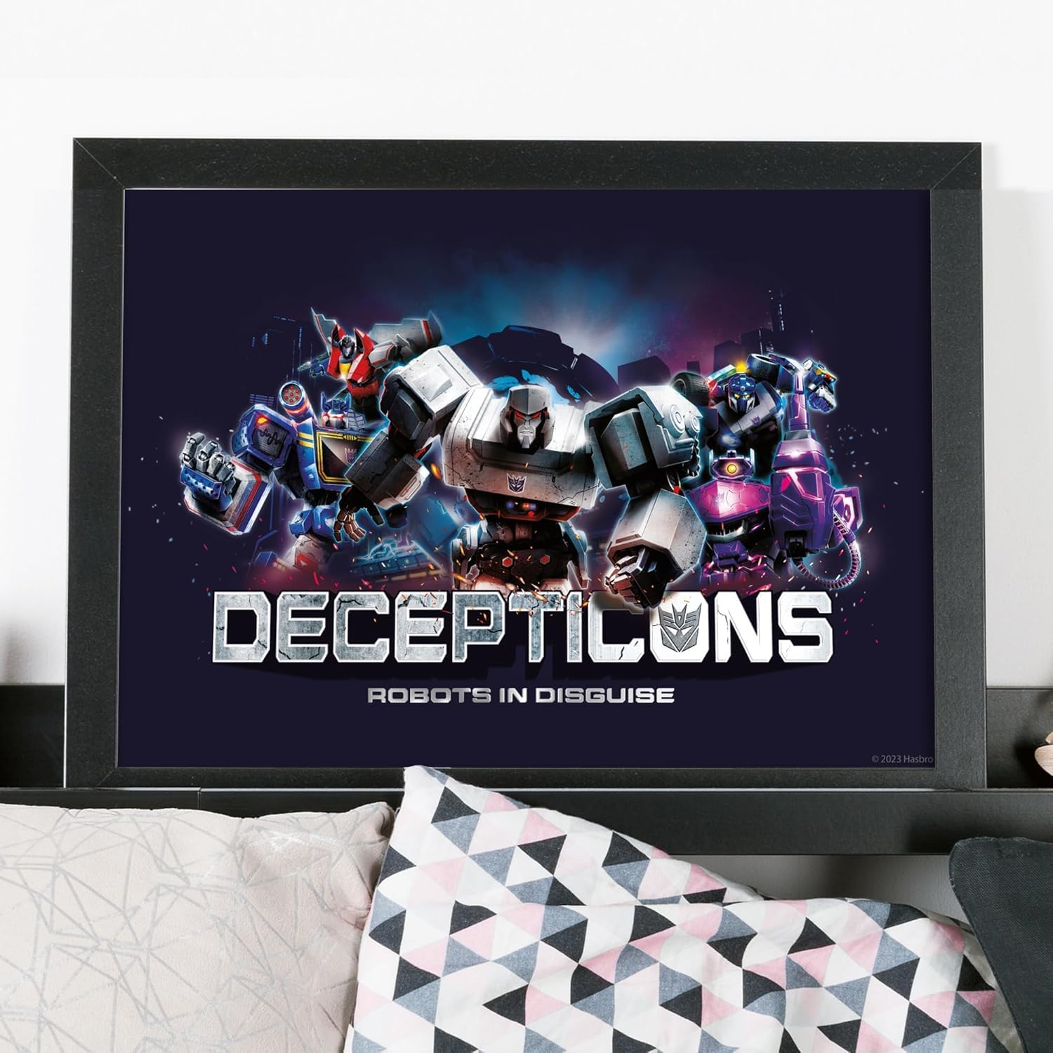 Themed Transformers Print - Decepticons Group Wall Art Poster (29.7Cm X 42Cm - A3)