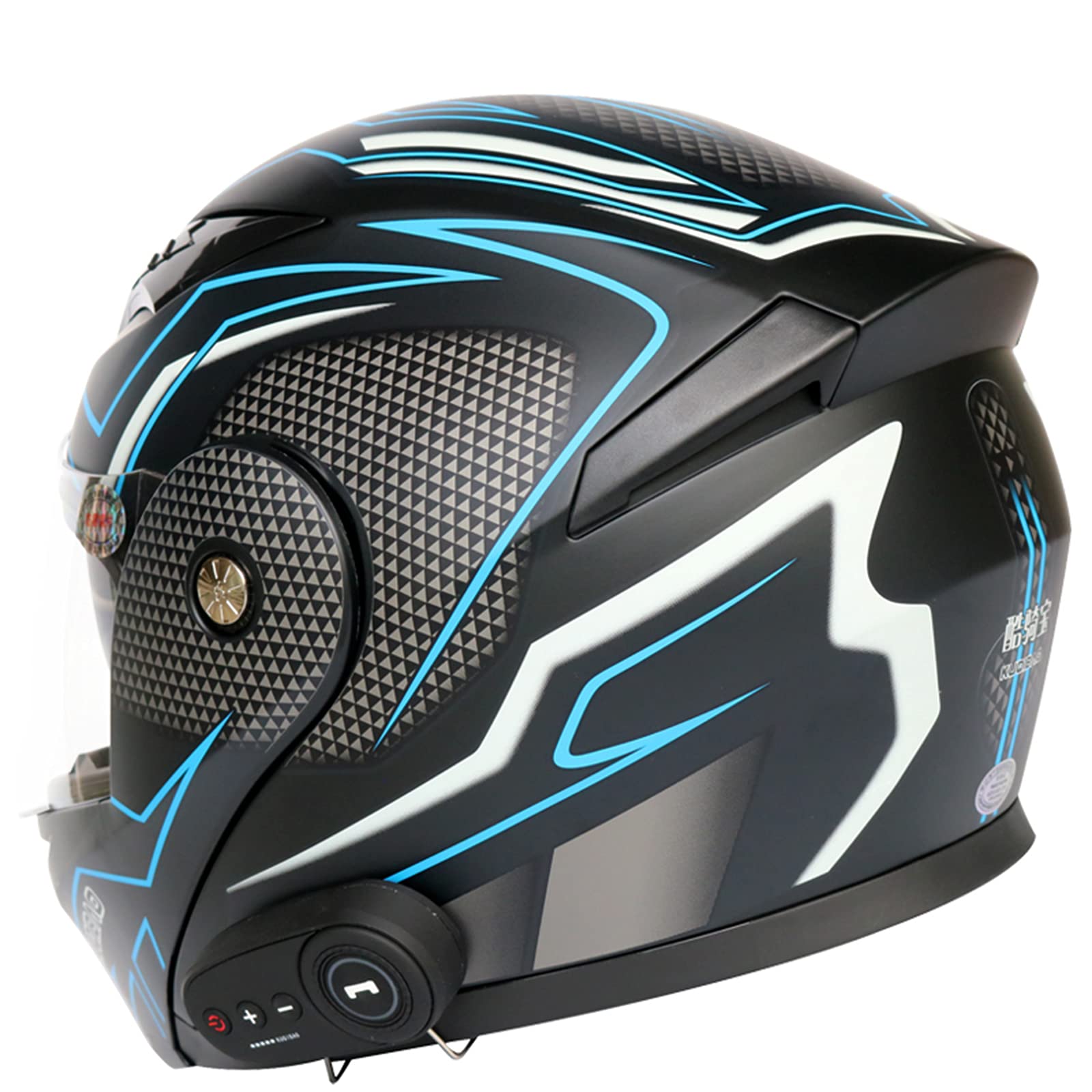 Casco Moto Modulare Bluetooth Con Doppia Visiera - Leggero E Omologato ECE